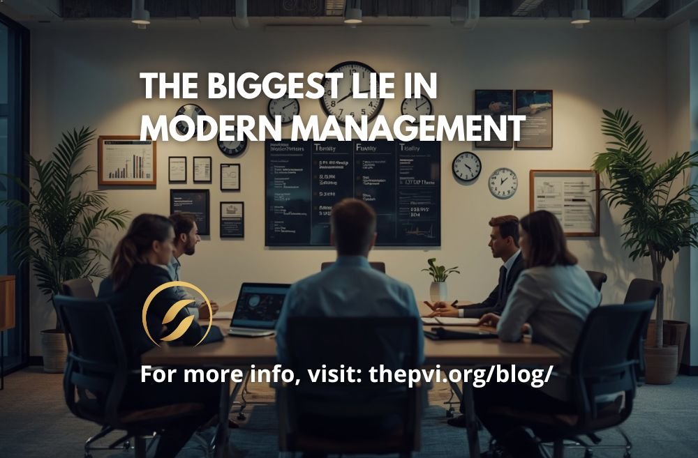 The Biggest Lie in Modern Management