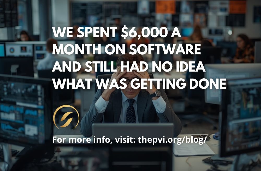 We Spent $6,000 a Month on Software and Still Had No Idea What Was Getting Done